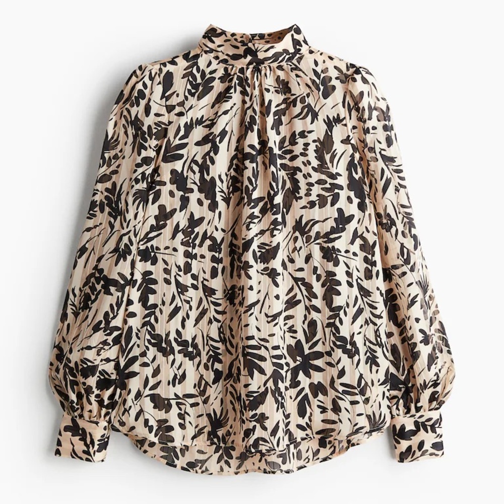 H&M Floral Print Women's Blouse